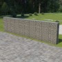 Muro de gaviones con cubiertas acero galvanizado 600x30x150 cm de vidaXL, Paneles de vallas - Ref: Foro24-143585, Precio: 445...