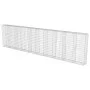 Gabionenwand mit Abdeckungen aus verzinktem Stahl 600x30x150 cm von vidaXL, Zaunpaneele - Ref: Foro24-143585, Preis: 399,05 €...