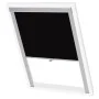 Persiana enrollable opaca negra FK06 de vidaXL, Persianas y estores - Ref: Foro24-133516, Precio: 45,11 €, Descuento: %