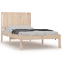 Estructura de cama madera maciza de pino 100x200 cm de , Camas y somieres - Ref: Foro24-3104403, Precio: 108,55 €, Descuento: %