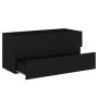 Mueble con lavabo madera de ingeniería negro de , Tocadores de baño - Ref: Foro24-3071658, Precio: 332,11 €, Descuento: %
