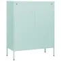 Mint green steel drawer cabinet 80x35x101.5 cm by , Drawers - Ref: Foro24-336203, Price: 177,51 €, Discount: %
