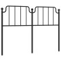 Cabecero de metal negro 135 cm de , Cabeceros y pies de cama - Ref: Foro24-373919, Precio: 30,48 €, Descuento: %