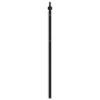 Cabecero de metal negro 200 cm de , Cabeceros y pies de cama - Ref: Foro24-373925, Precio: 34,24 €, Descuento: %