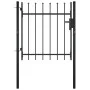 Gate for fence with spearheads 100x75 cm by vidaXL, garden gates - Ref: Foro24-144358, Price: 112,36 €, Discount: %