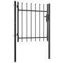 Gate for fence with spearheads 100x75 cm by vidaXL, garden gates - Ref: Foro24-144358, Price: 112,36 €, Discount: %