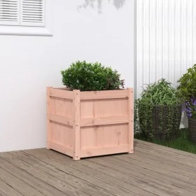 Jardinera madera maciza de abeto Douglas 50x50x50 cm de , Maceteros y jardineras - Ref: Foro24-837420, Precio: 54,46 €, Descu...