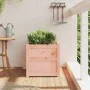 Jardinera madera maciza de abeto Douglas 50x50x50 cm de , Maceteros y jardineras - Ref: Foro24-837420, Precio: 54,46 €, Descu...