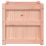 Jardinera madera maciza de abeto Douglas 50x50x50 cm de , Maceteros y jardineras - Ref: Foro24-837420, Precio: 54,46 €, Descu...