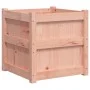 Jardinera madera maciza de abeto Douglas 50x50x50 cm de , Maceteros y jardineras - Ref: Foro24-837420, Precio: 54,46 €, Descu...