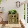 Jardinera madera maciza de pino impregnada 50x50x50 cm de , Maceteros y jardineras - Ref: Foro24-837422, Precio: 62,02 €, Des...