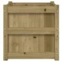 Jardinera madera maciza de pino impregnada 50x50x50 cm de , Maceteros y jardineras - Ref: Foro24-837422, Precio: 62,02 €, Des...