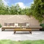 Juego de muebles jardín 4 pzas madera maciza pino marrón miel de , Conjuntos de jardín - Ref: Foro24-3186595, Precio: 384,32 ...