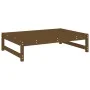 Juego de muebles jardín 4 pzas madera maciza pino marrón miel de , Conjuntos de jardín - Ref: Foro24-3186595, Precio: 384,32 ...