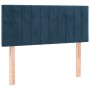 Cabecero de terciopelo azul oscuro 90x5x78/88 cm de , Cabeceros y pies de cama - Ref: Foro24-346226, Precio: 47,82 €, Descuen...