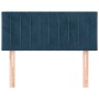 Cabecero de terciopelo azul oscuro 90x5x78/88 cm de , Cabeceros y pies de cama - Ref: Foro24-346226, Precio: 47,82 €, Descuen...