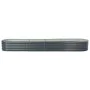 Arriate de acero galvanizado gris 400x80x44 cm de vidaXL, Maceteros y jardineras - Ref: Foro24-45526, Precio: 155,98 €, Descu...