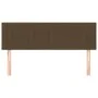 Headboards 2 units dark brown fabric 72x5x78/88 cm by , Headboards and footboards - Ref: Foro24-346245, Price: 53,31 €, Disco...