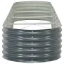Arriate de acero galvanizado gris 400x80x44 cm de vidaXL, Maceteros y jardineras - Ref: Foro24-45526, Precio: 155,98 €, Descu...