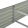 Arriate de acero galvanizado gris 400x80x44 cm de vidaXL, Maceteros y jardineras - Ref: Foro24-45526, Precio: 159,95 €, Descu...