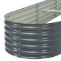Arriate de acero galvanizado gris 400x80x44 cm de vidaXL, Maceteros y jardineras - Ref: Foro24-45526, Precio: 159,95 €, Descu...