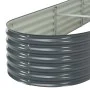 Arriate de acero galvanizado gris 400x80x44 cm de vidaXL, Maceteros y jardineras - Ref: Foro24-45526, Precio: 155,98 €, Descu...