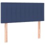 Cabecero con LED de tela azul 90x5x78/88 cm de , Cabeceros y pies de cama - Ref: Foro24-3121838, Precio: 44,75 €, Descuento: %