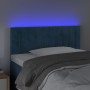Cabecero con LED de terciopelo azul oscuro 90x5x78/88 cm de , Cabeceros y pies de cama - Ref: Foro24-3121890, Precio: 52,38 €...