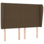 Cama box spring con colchón tela marrón oscuro 140x200 cm de , Camas y somieres - Ref: Foro24-3128128, Precio: 509,82 €, Desc...