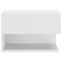 Mesitas de noche de pared 2 unidades blanca de vidaXL, Mesitas de noche - Ref: Foro24-810954, Precio: 54,39 €, Descuento: %