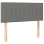 Box spring bed with dark gray fabric mattress 80x200 cm by , Beds and slatted bases - Ref: Foro24-3140170, Price: 301,51 €, D...