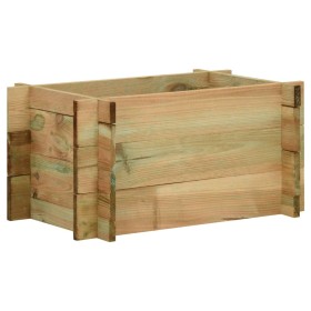 Jardinera de verduras madera pino impregnada 40 cm de , Maceteros y jardineras - Ref: Foro24-43347, Precio: 37,43 €, Descuent...