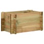 Jardinera de verduras madera pino impregnada 40 cm de , Maceteros y jardineras - Ref: Foro24-43347, Precio: 37,43 €, Descuent...