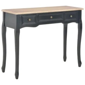280046 Dressing Console Table with 3 Drawers Black de vidaXL, Mesas auxiliares - Ref: Foro24-280046, Precio: 159,02 €, Descue...