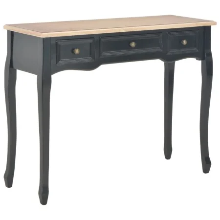 280046 Dressing Console Table with 3 Drawers Black de vidaXL, Mesas auxiliares - Ref: Foro24-280046, Precio: 159,02 €, Descue...