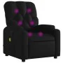 Sillón de masaje reclinable cuero sintético negro de , Sillones - Ref: Foro24-372510, Precio: 215,30 €, Descuento: %