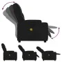 Sillón de masaje reclinable cuero sintético negro de , Sillones - Ref: Foro24-372510, Precio: 215,30 €, Descuento: %