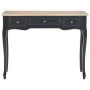 280046 Dressing Console Table with 3 Drawers Black de vidaXL, Mesas auxiliares - Ref: Foro24-280046, Precio: 159,02 €, Descue...