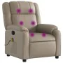 Verstellbarer Massagesessel Kunstleder Cappuccino Farbe von , Sessel - Ref: Foro24-373535, Preis: 251,92 €, Rabatt: %