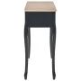 280046 Dressing Konsolentisch mit 3 Schubladen Schwarz von vidaXL, Seitentische - Ref: Foro24-280046, Preis: 159,02 €, Rabatt: %