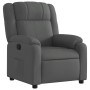 Sillón reclinable de tela gris oscuro de , Sillones - Ref: Foro24-373537, Precio: 207,08 €, Descuento: %