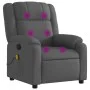 Sillón de masaje reclinable de tela gris oscuro de , Sillones - Ref: Foro24-373549, Precio: 231,35 €, Descuento: %