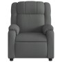 Sillón de masaje reclinable de tela gris oscuro de , Sillones - Ref: Foro24-373549, Precio: 235,43 €, Descuento: %