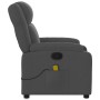 Sillón de masaje reclinable de tela gris oscuro de , Sillones - Ref: Foro24-373549, Precio: 235,43 €, Descuento: %