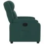 Sillón reclinable de tela verde oscuro de , Sillones - Ref: Foro24-373542, Precio: 210,43 €, Descuento: %