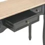 280046 Dressing Console Table with 3 Drawers Black de vidaXL, Mesas auxiliares - Ref: Foro24-280046, Precio: 159,02 €, Descue...