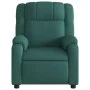 Sillón de masaje reclinable de tela verde oscuro de , Sillones - Ref: Foro24-373554, Precio: 208,28 €, Descuento: %