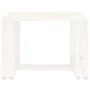 Mesa auxiliar de jardín madera maciza pino blanco 40x38x28,5 cm de , Mesas de jardín - Ref: Foro24-825080, Precio: 31,30 €, D...