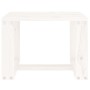 Mesa auxiliar de jardín madera maciza pino blanco 40x38x28,5 cm de , Mesas de jardín - Ref: Foro24-825080, Precio: 32,63 €, D...