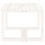 Mesa auxiliar de jardín madera maciza pino blanco 40x38x28,5 cm de , Mesas de jardín - Ref: Foro24-825080, Precio: 32,63 €, D...